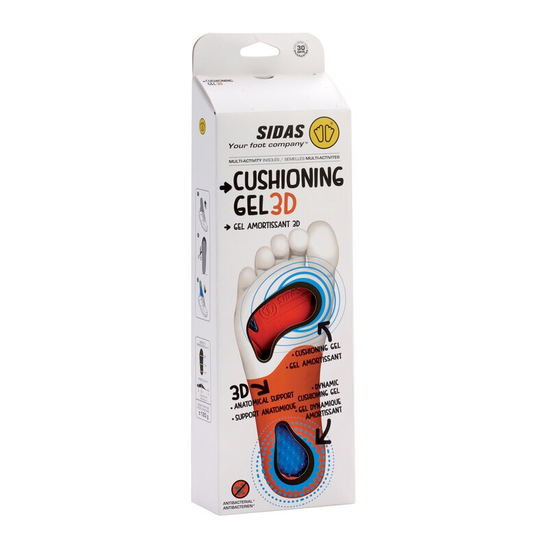 Vložky Sidas Cushioning Gel 3D