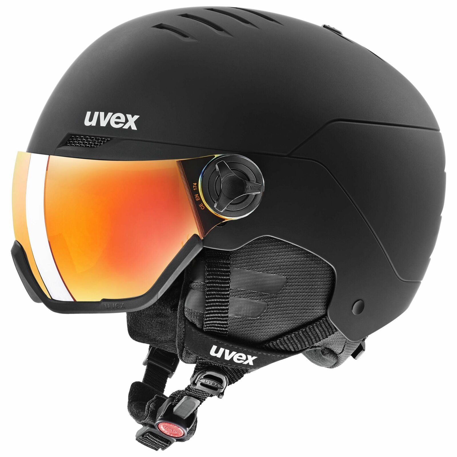 Lyžařská přilba UVEX wanted visor 23/24