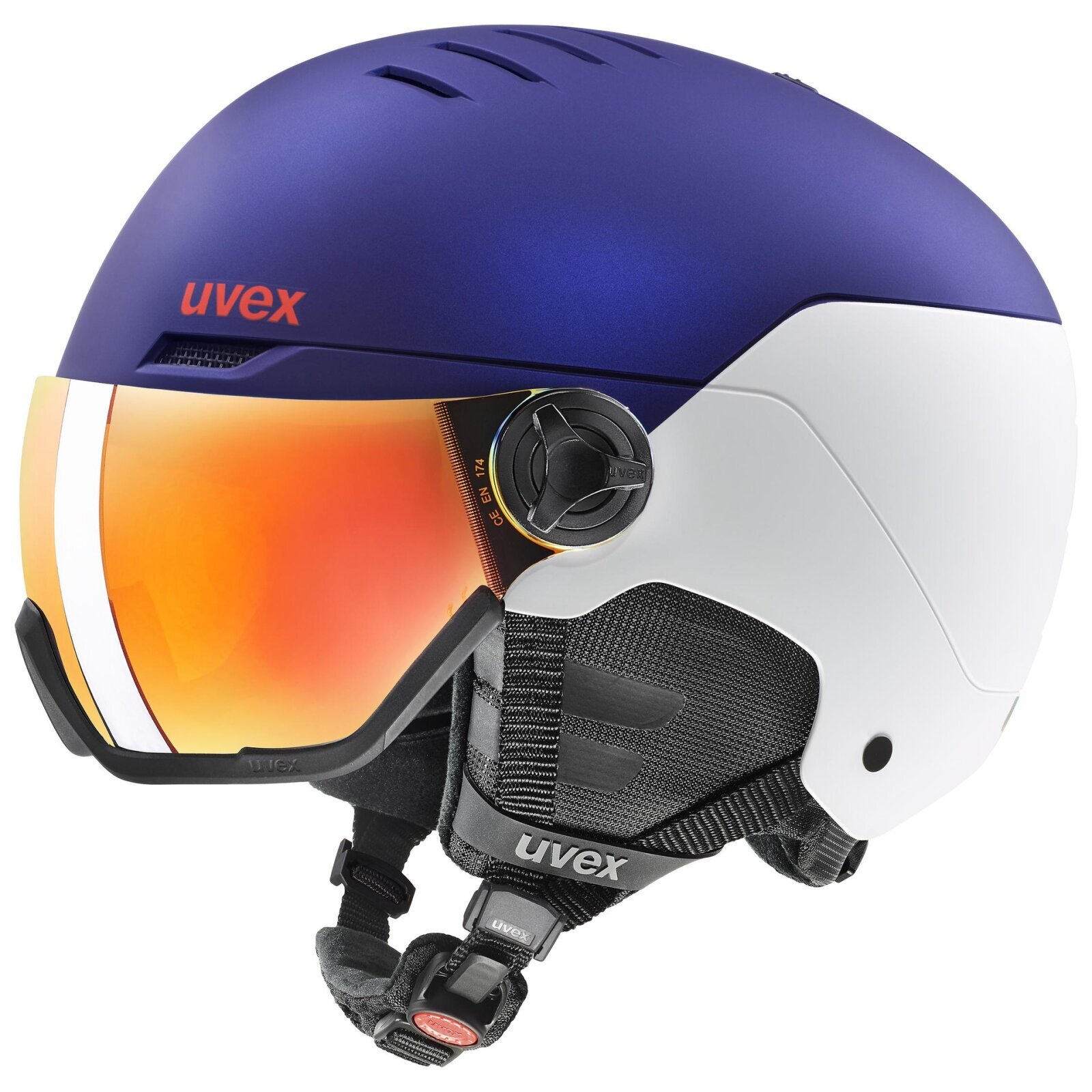 Lyžařská přilba UVEX wanted visor 23/24