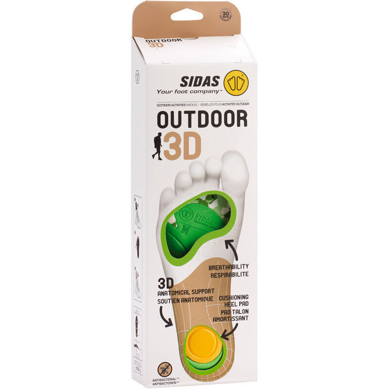 Vložky Sidas UNIVERSAL OUTDOOR 3D