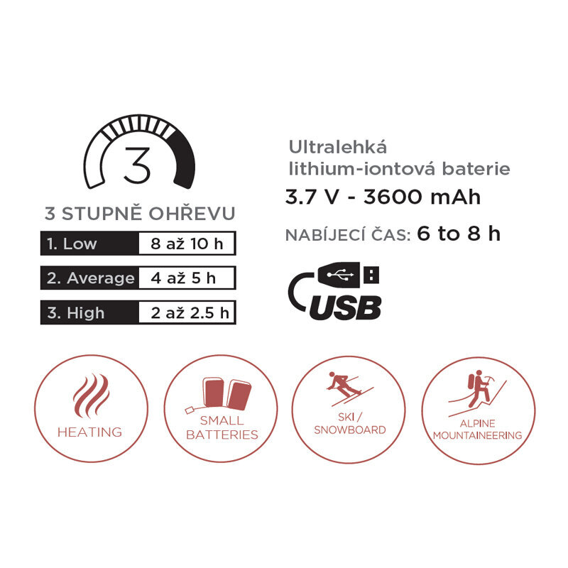 Vyhřívané rukavice Therm-ic ULTRA HEAT BOOST GLOVES WOMEN