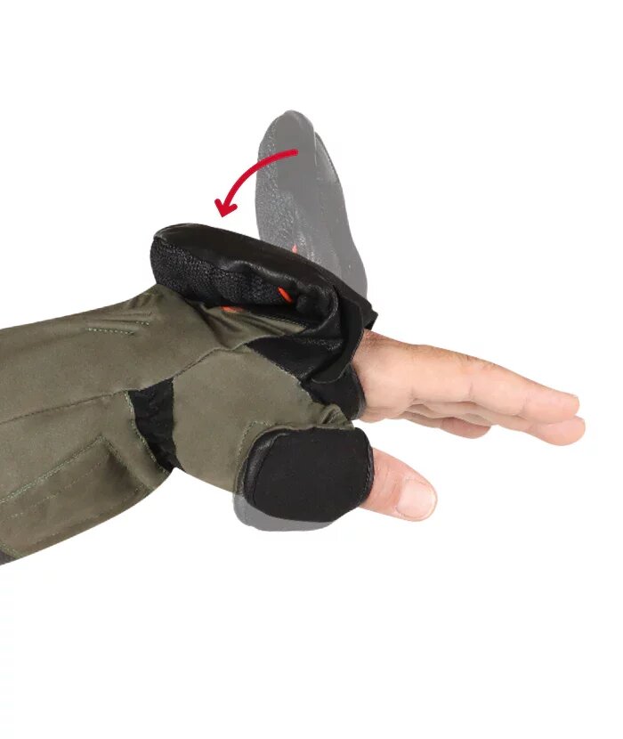 Vyhřívané rukavice Lenz HEAT GLOVE 1.0 FINGER CAP HUNTING MITTENS UNISEX