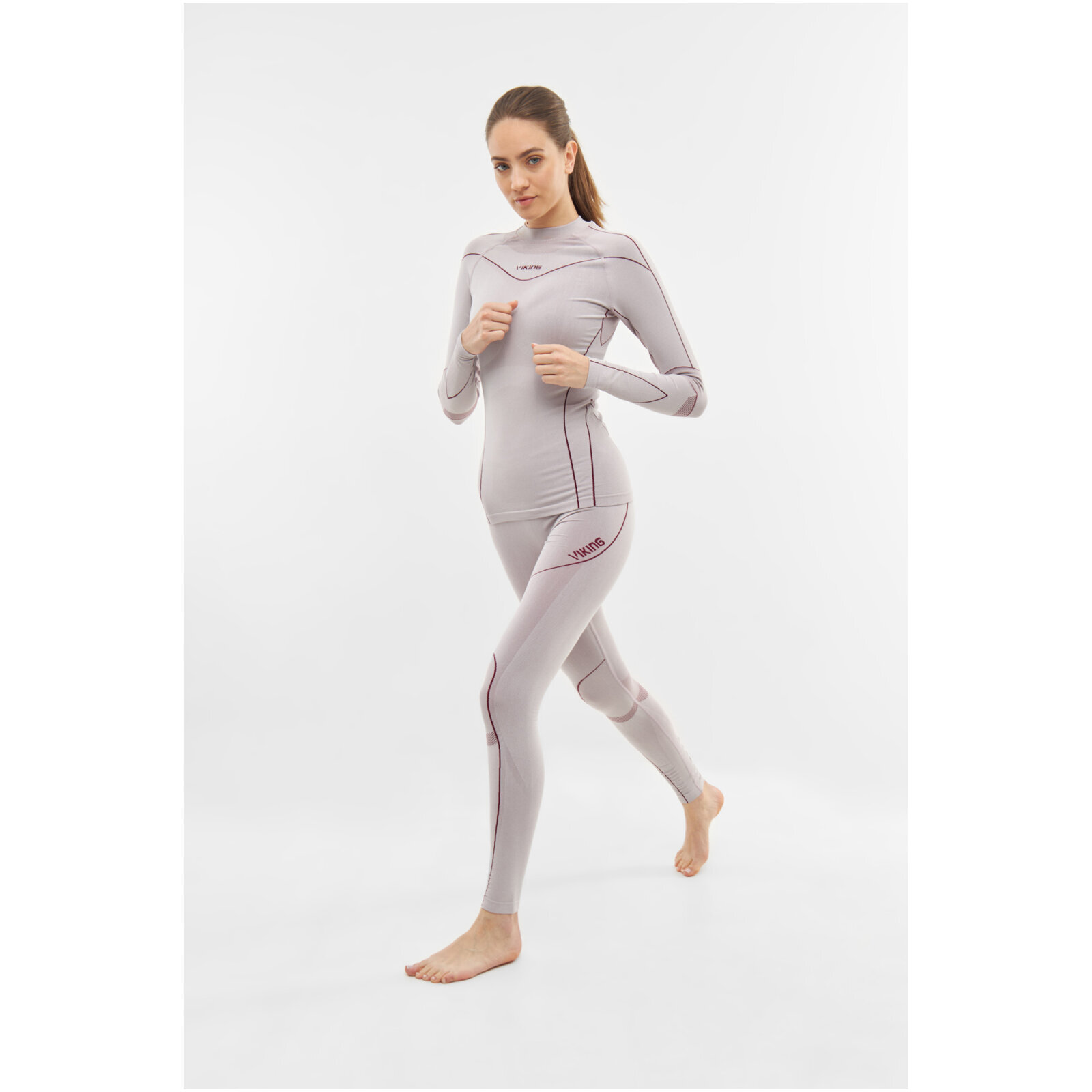 Dámské termoprádlo Viking SET Gaja Bamboo - Turtle Neck