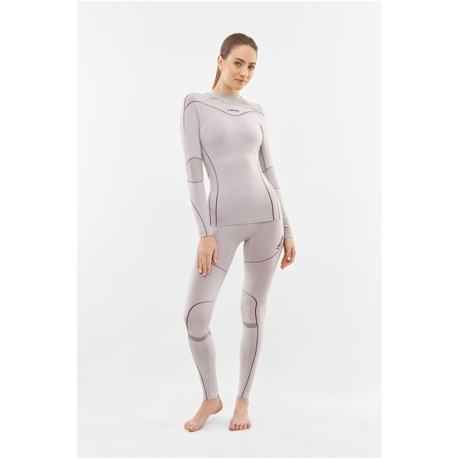 Dámské termoprádlo Viking SET Gaja Bamboo - Turtle Neck