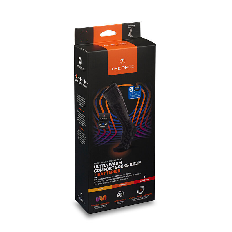 SET - Vyhřívané ponožky Therm-ic Ultra Warm Comfort Socks S.E.T + batérie S-Pack 1200B